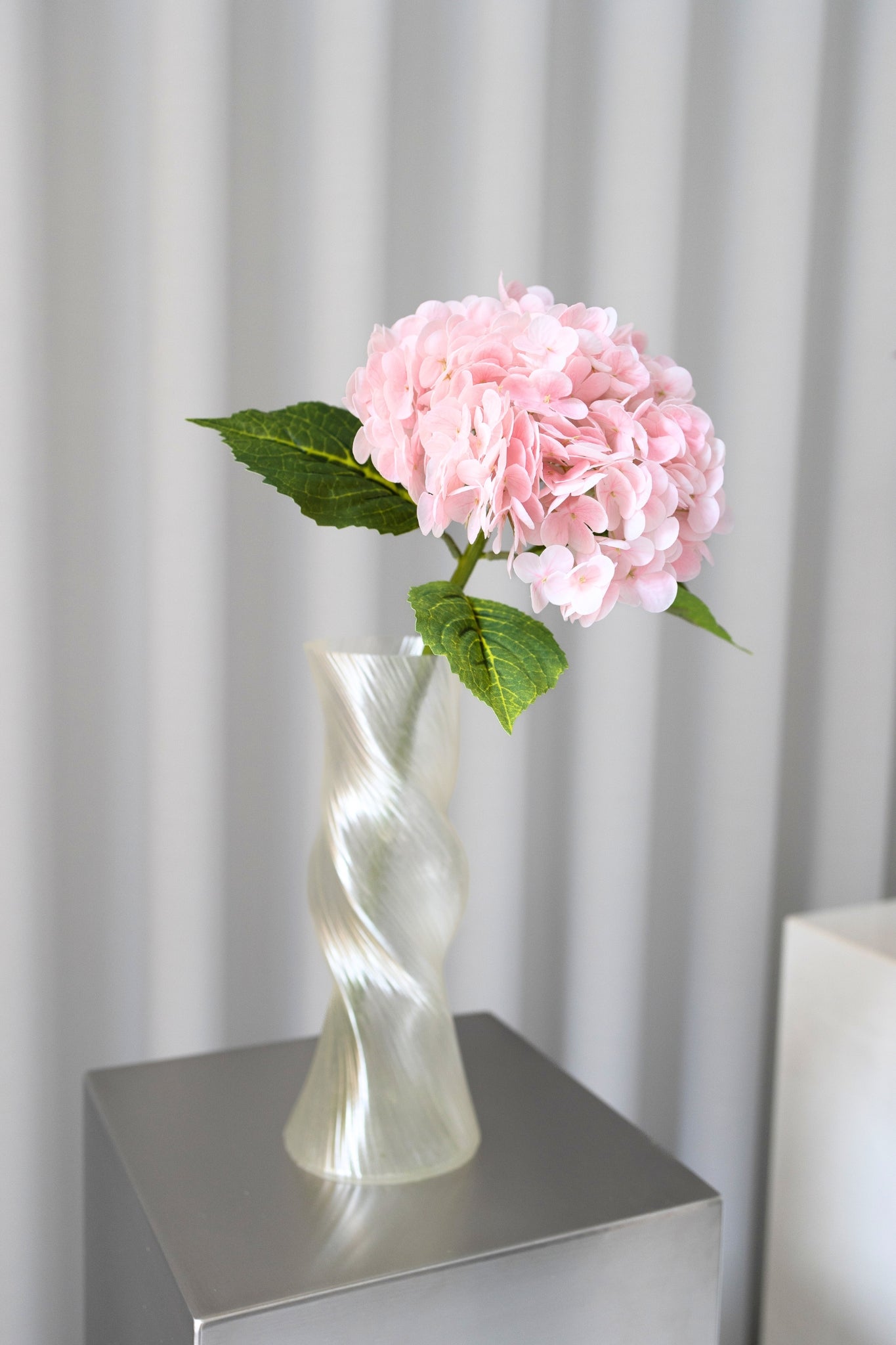 Kunstig hortensia - lyserød